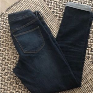 Stretch skinny ankle denim